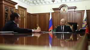 Владимир Путин встреча с губернатором Мурманской области Андреем Чибисом, Кремль, 24 ноября 2025 г.