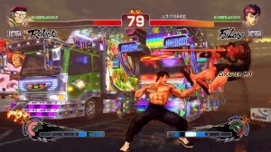 Ultra Street Fighter IV Rolento VS Fei Long