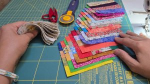 Есть ли способ проще сшить шикарное одеяло из лоскутков?