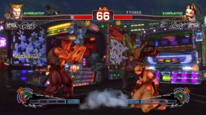 Ultra Street Fighter IV Guile VS Ibuki