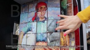 Современный арт-объект установлен у входа в музей ИЗО имени И.И. Машкова. 18.11.2025