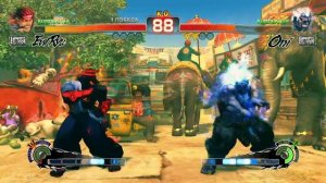 Ultra Street Fighter IV Evil Ryu VS Oni
