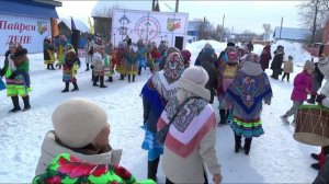 Марийский танец.  УЯРНЯ  в д. Кокуш. Видео Василия Хайбуллина