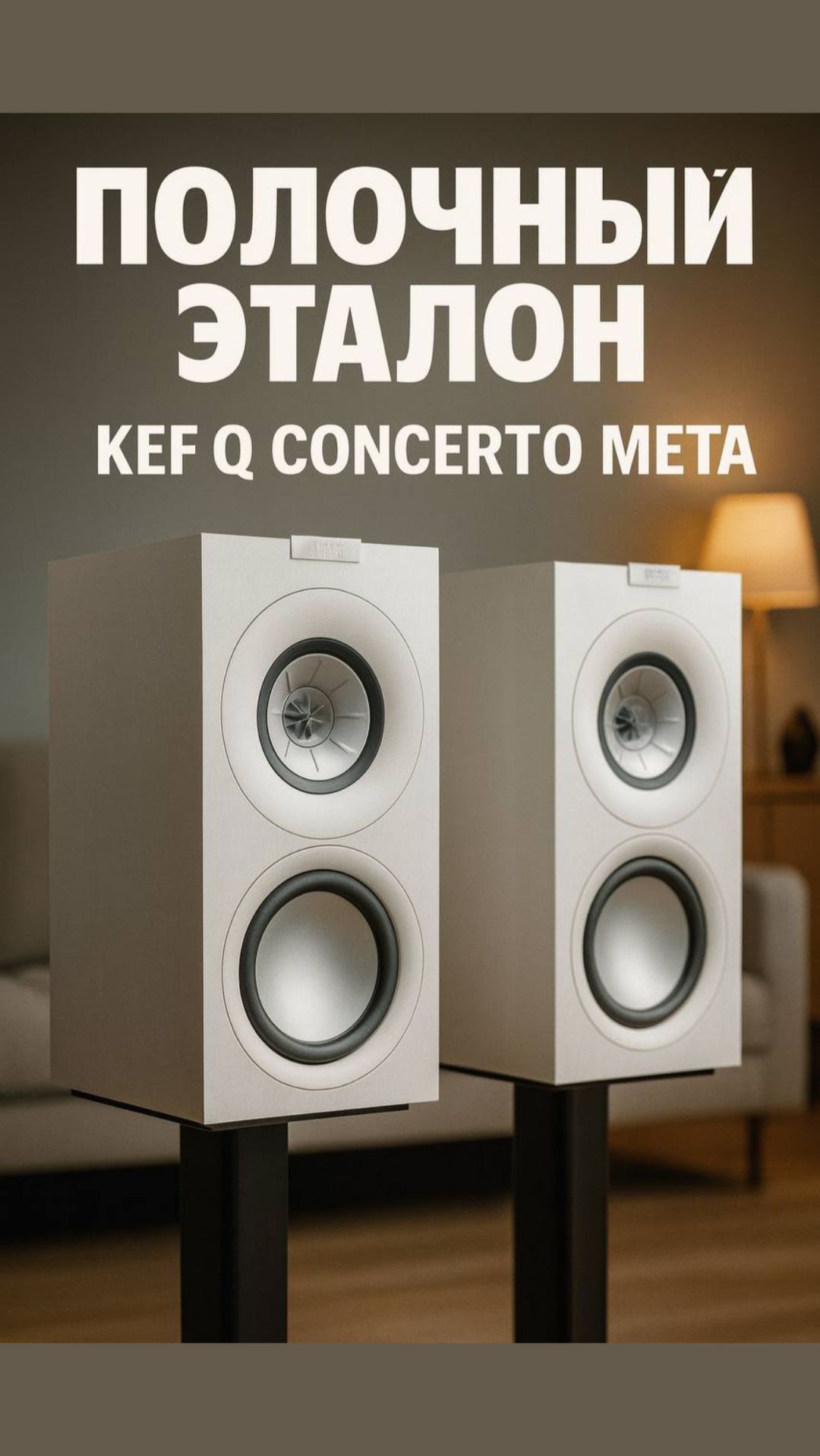 KEF Q Concerto Meta — полочники, которые нравятся всем смотреть онлайн