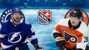 ХОККЕЙ НХЛ.  ТАМПА - ФИЛАДЕЛЬФИЯ.  ТЕКСТОВАЯ ОНЛАЙН ТРАНСЛЯЦИЯ.