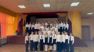 Зональный хоровой флешмоб. Сводный хор 5–6 классов. О. Газманов «Россия»