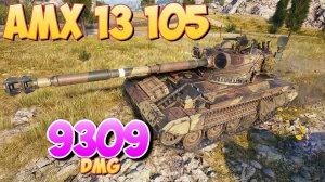 AMX 13 105 - 5 Фрагов 9.3K Урона • Хорошая попытка! • Мир Танков