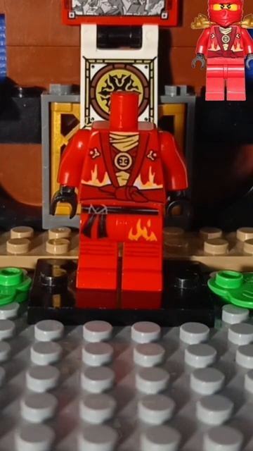 Как сделать кая ZX  Лего lego ниндзяго ninjago  кастом castom