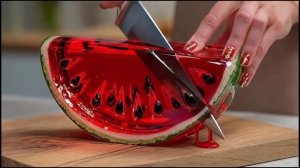 АСМР [ASMR] 8 минут нарезки фруктов в стеклянной посуде 🍎 🍉 🍌 #АИАРТ #АИАСМР #нарезкафруктов