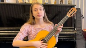 XI СПб конкурс им. Тарреги, Майорова Милана, М. Джулиани - Этюд (op.48 №19)