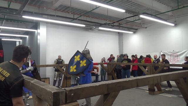 Турнир "Белка, Лев и Урал" .Номинация щит-меч сталь мужчины 3  #исб