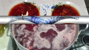 У нас на обед свекольник