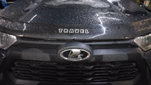 Нива Тревел, режем бампер! ЕТ15 цепляет