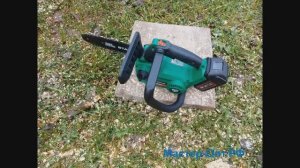 Видеоотзыв по цепной аккумуляторной пиле Status