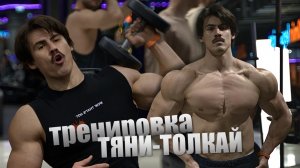 «ТЯНИ ТОЛКАЙ» тренировка жим