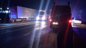 Под Калугой грузовик насмерть сбил переходящего в неположенном месте пешехода