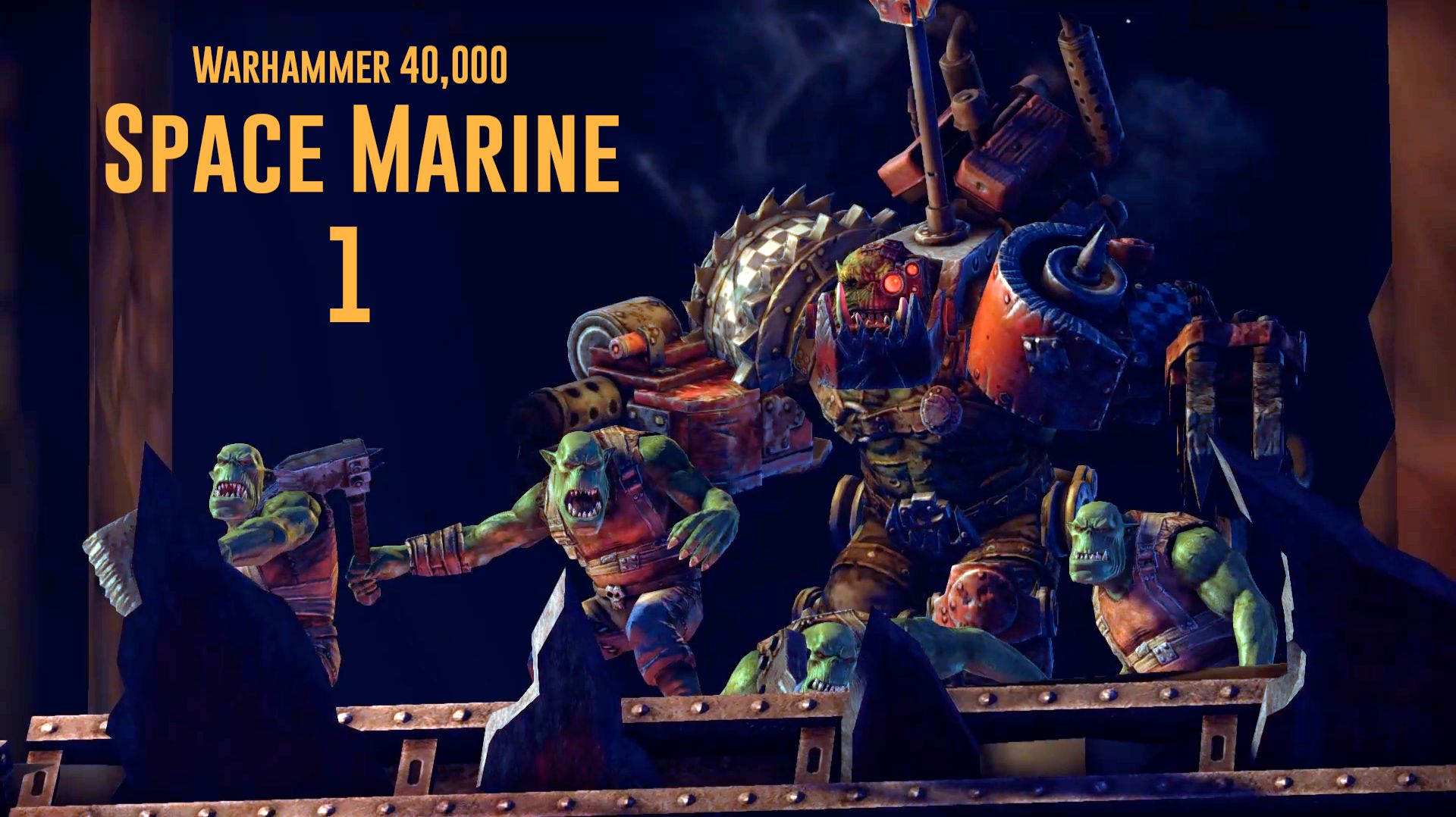 Warhammer 40,000 Space Marine № 1 (КСЕНОСЫ АТАКУЮТ) смотреть онлайн