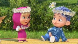 Клип Маша и Медведь и Январь/Снова плачу в мягкую игрушку ты прости меня мой любимый Мишка.