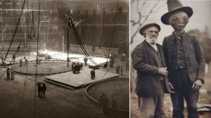 В 19 веке с бродячим цирком путешествовало существо  из другого мира