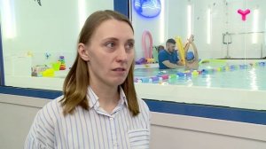 В воде с пелёнок