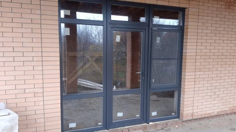 Металлопластиковые конструкции, остекление частных домов