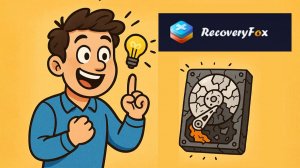 Если потерял данные то -Recovery Fox AI