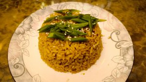 Пряный жаренный рис  (рецепт) #рис #восточная кухня #крупа