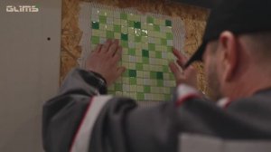 GLIMS OptiFix - нанесение на OSB