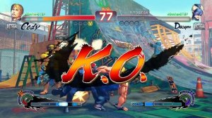 Ultra Street Fighter IV Cody VS Decapre