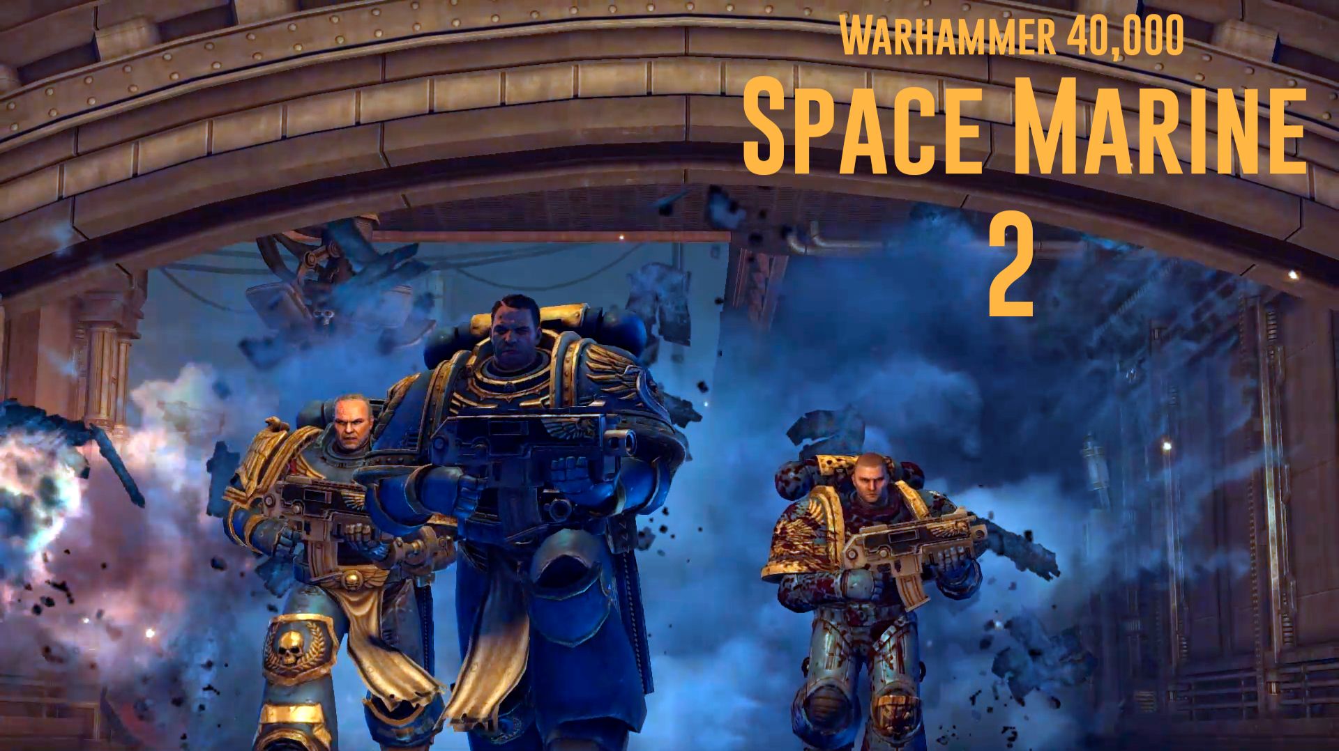 Warhammer 40,000 Space Marine № 2 (ТЕПЕРЬ ПОДКРЕПЛЕНИЕ ПРИБУДЕТ) смотреть онлайн