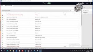 Отключение складывания зеркал при открытии и закрытии Land Rover Jaguar 2017-2023