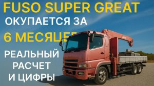 Как выбрать грузовик для стройки, чтобы он приносил прибыль? Пример Mitsubishi Fuso Super Great!