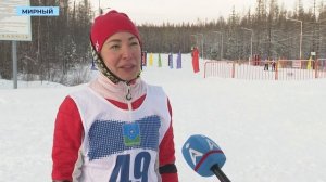 Полсотни мирнинцев открыли лыжный сезон в свободном стиле
