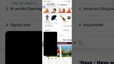 Костя 24 ноября, round up starter, стр 39,40 вопрос и краткий ответ have got по таблице, EW1 стр 62