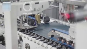 Фальцевально склеивающая линия на 4 точки FG-800 II