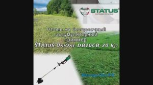 Видеоотзыв на аккумуляторный триммер Status
