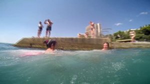 Это Лето Нам дарит праздник Немного поныряем Кореиз Крым 2025