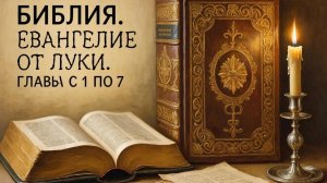 ☦️Библейские сказания🕯️Евангелие от Луки ⛪ главы с1 по 7🙏