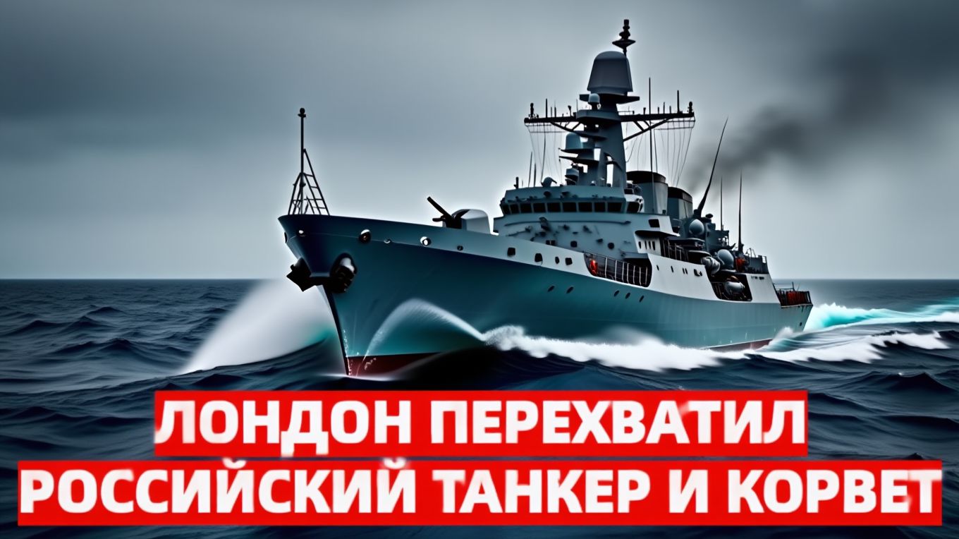 Скандал у побережья Великобритании Лондон перехватил российский танкер и корвет