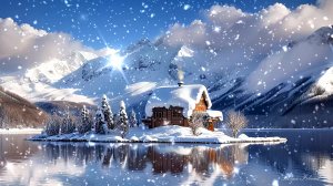 ❄️ ЗИМНЯЯ БЫСТРО УСПОКАИВАЮЩАЯ МУЗЫКА ДЛЯ СНА 🎵 ОЧЕНЬ КРАСИВАЯ ФОНОВАЯ МУЗЫКА ДЛЯ МЕДИТАЦИИ