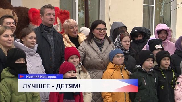 В социально-реабилитационном центре «Улыбка» появилась новая спортивно-игровая площадка