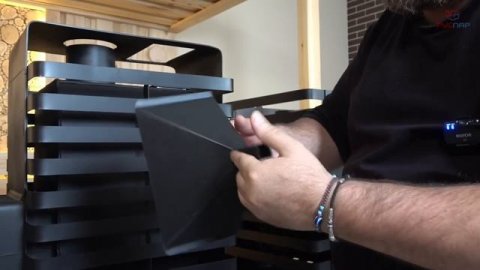 Марат Хаиров с печным обзором на печь Рада Терма с закрытой каменкой от Сталь-Мастер!