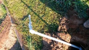 подземный водопровод на даче или на приусадебном участке