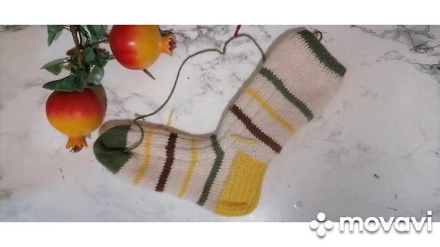 СП "Носочная коробочка" 5 с Еленой Велиной .Отчёт за ноябрь "Тыквенные носочки".Конкурс.