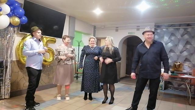 Конкурс "Эх разгуляй" на юбилее в кафе "Диалог" Нововятск (41) смотреть онлайн