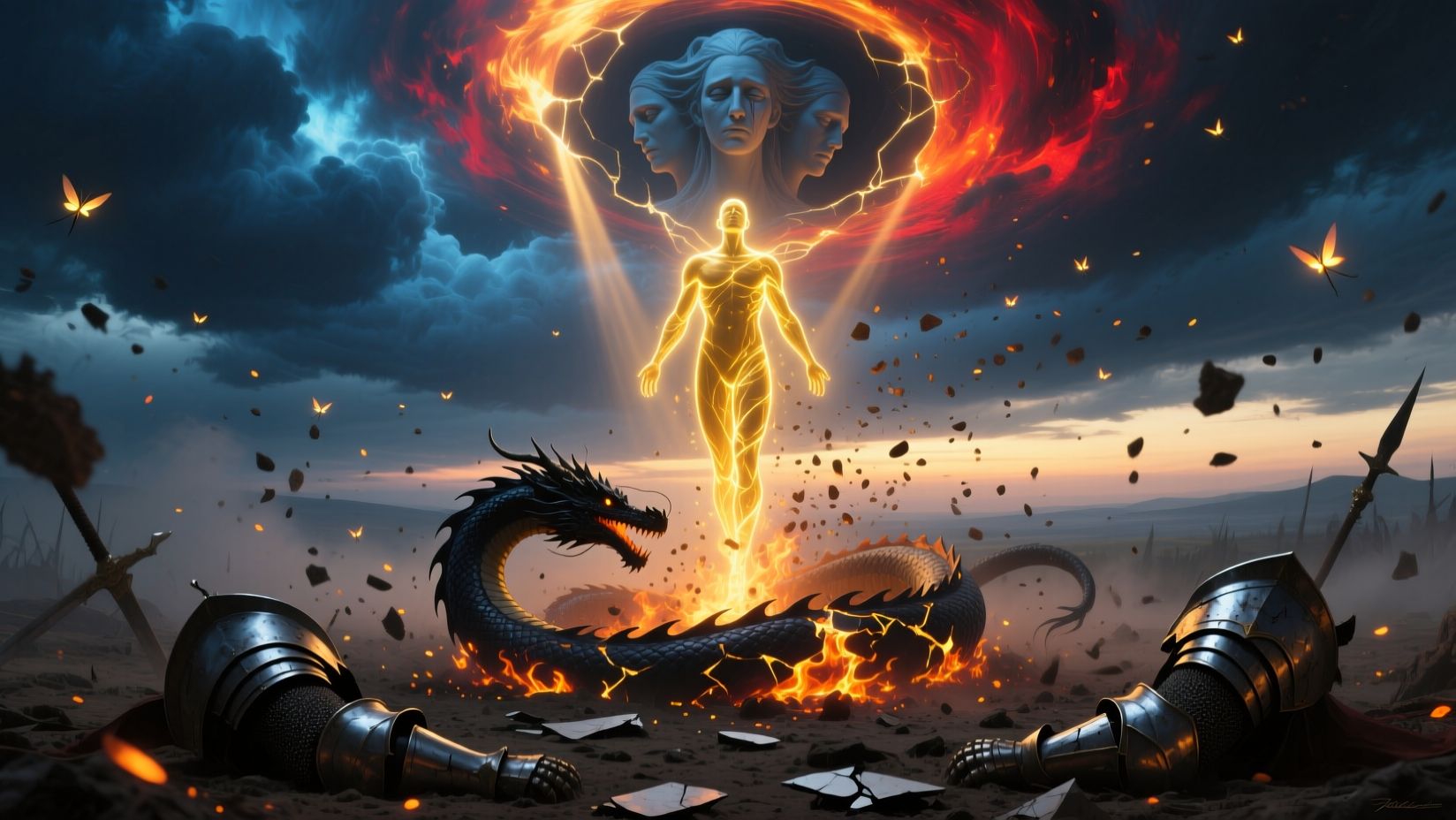 Сияние из пепла