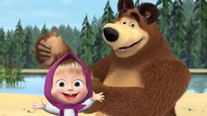 Маша и медведь Пиццерия игра мультфильм