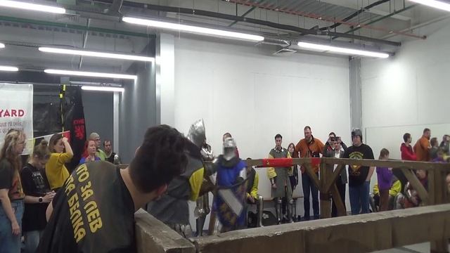 Турнир "Белка, Лев и Урал" .Номинация щит-меч сталь мужчины 7  #исб