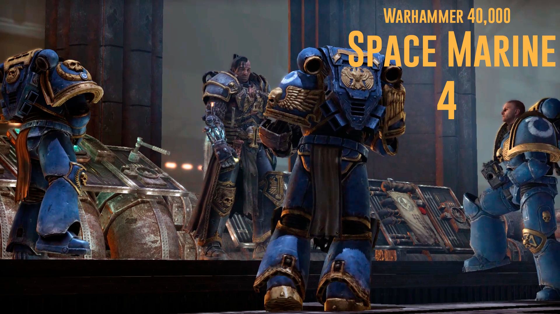 Warhammer 40,000 Space Marine № 4 (ЭНЕРГЕТИЧЕСКОЕ УСТРОЙСТВО ЗАХВАЧЕНО) смотреть онлайн