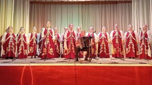 Народный хор "Русской песни" Майского дома культуры.